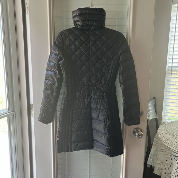 Bernardo Women’s Puffer Jacket  XS Down Feathers Primaloft Funnel Neck - Picture 2 of 6